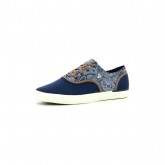 Le Coq Sportif Lagache Cvs Paisley Dark Denim - Chaussures Baskets Basses Femme Nouvelle